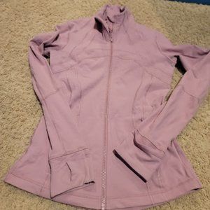 Lululemon Define Jacket - rose color, size 6